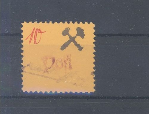Dt. Lokalpost Großräschen Michel Nummer 28 aus Freimarken 1945 **