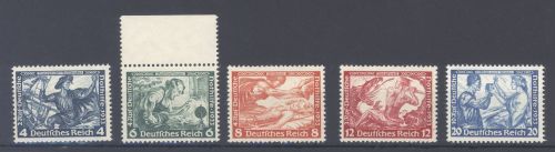Dt. Reich Michel Nummer 499-507 B Wagner 1933 **