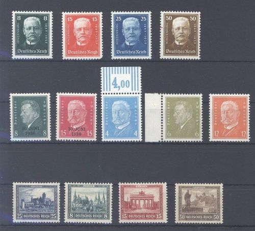 Dt. Reich, kleinerer ** Posten aus 1924-32