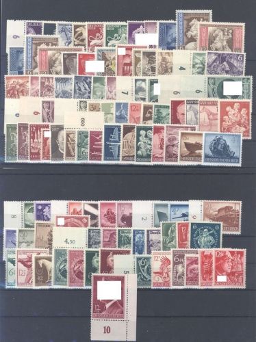 Dt. Reich Michel Nummer 811-910, Jahre 1942-45 **