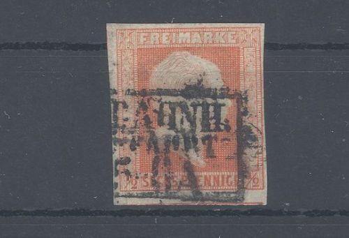 Preußen Michel Nummer 13, Freimarke 1859 gestempelt Ortsstempel