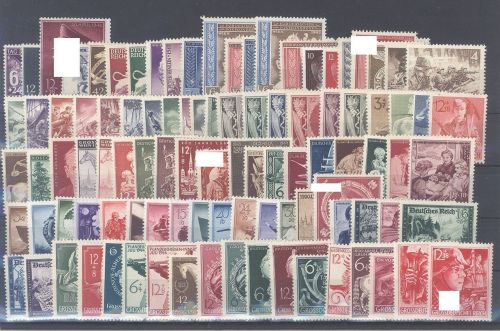 Dt. Reich Michel Nummer 811-910, Jahre 1942-45 **