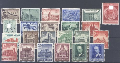 Dt. Reich Michel Nummer 739-61, Jahrgang 1940 **