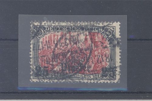 Deutsche Post Türkei Michel 47 M, 25 Piaster 1905 gestempelt