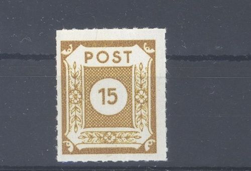 SBZ Michel Nummer 47 G b, 15 Pfg. Loschwitz **, gp. BPP