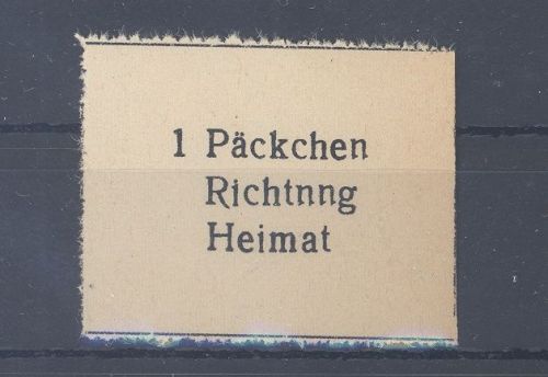 Dt. Feldpost 2. WK Krim, Michel Nummer 15 mit PF I, ungebraucht (*)
