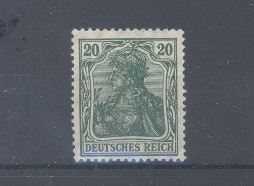 Dt. Reich Mi.Nr. 143c, 20 Pfg. Freimarke 1920-21 **, geprüft BPP