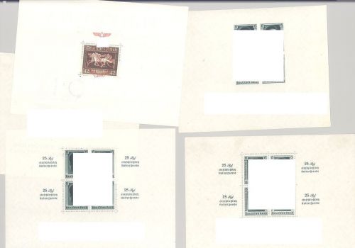 Dt. Reich Block 7-11 ungebraucht *