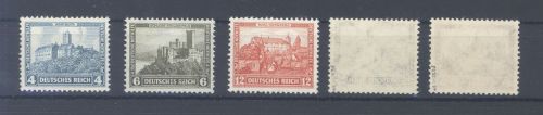 Dt. Reich Michel Nummer 474-78 Nothilfe 1932 **