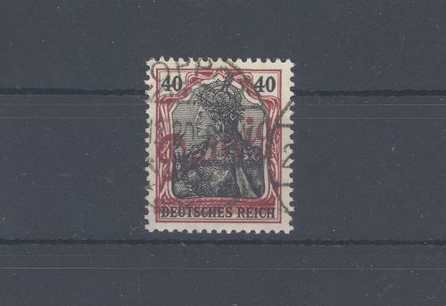 Danzig Michel Nr. 38a, 40 Pfg. Kleiner Innendienst Farbe a, geprüft BPP