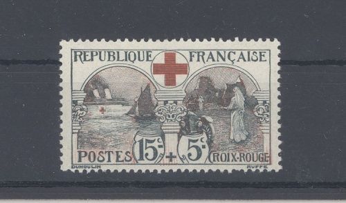 Frankreich Michel Nummer 136, 15 C. Freimarke 1918 **