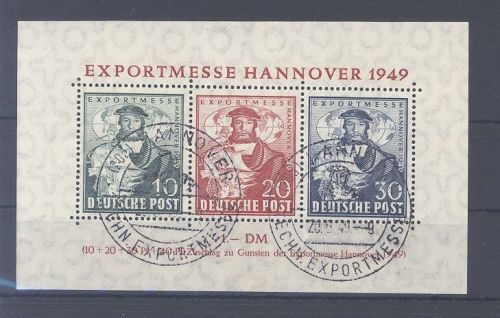Bizone Block 1, Exportmesse 1949 mit SST