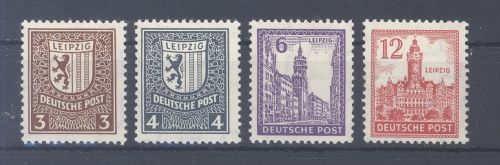 SBZ Michel Nummer 150-55, Freimarken 1946 ungebraucht *