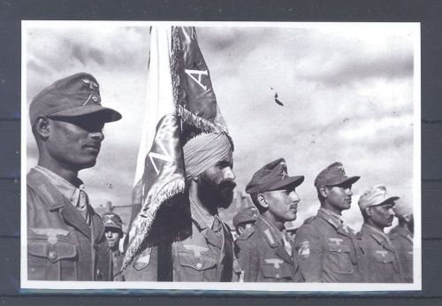 Dt. Feldpost 2. WK, Fotoabzug vom indischen Batallion