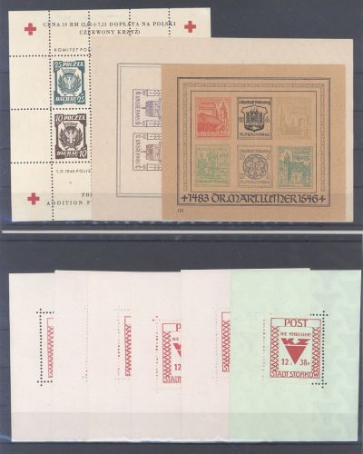 Dt. Lokalpost, 9 Blöcke als Posten