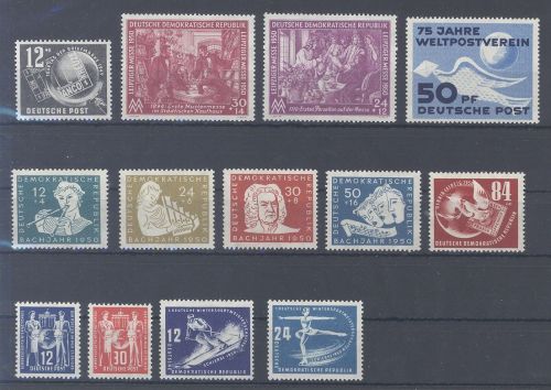 DDR, ** Posten aus 1948-50 **