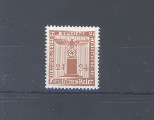 Dt. Reich Dienst Michel Nummer 163y, 24 Pfg. Dienst 1942 **, gp. BPP