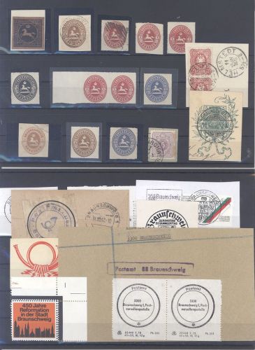 Braunschweig, eine Reise durch die Zeiten auf 10 Steckkarten