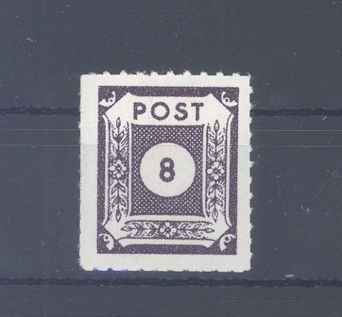 SBZ Mi.Nr. 44 G b, 8 Pfg. Loschwitz Postmeisterzähnung **, gp. BPP