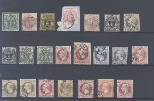 Hannover, gestempelter Posten mit besseren und guten Werten