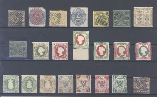 Altdeutschland, interessanter Posten kleiner Staaten