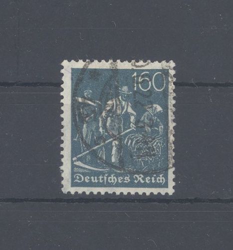 Dt. Reich Michel Nummer 190, 160 Pfg. Freimarke gestempelt, gp. BPP