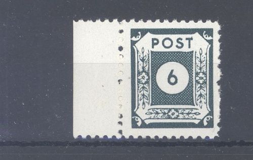 SBZ Michel Nummer 43 C VIII, Versuchszähnung **, geprüft BPP