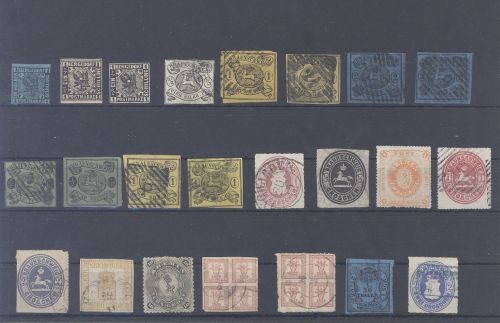 Altdeutschland, interessanter Posten kleiner Staaten