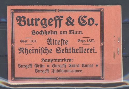 Dt. Kolonien DSWA Markenheftchen MH 3 **