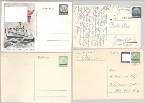Dt. Bes. 2. WK Lothringen, interessanter Belegeposten