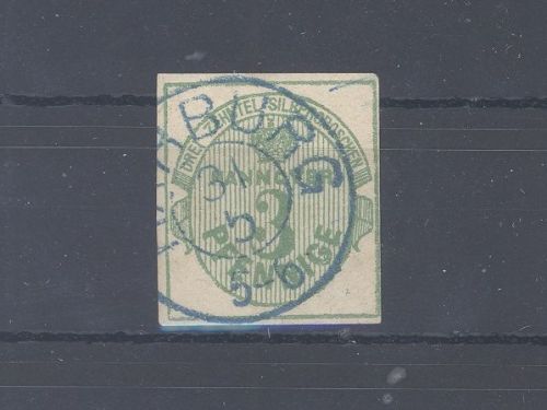 Hannover Michel Nummer 20, 3 Pfg. Freimarke 1863 gestempelt