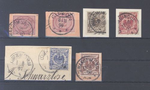 Dt. Kolonien DSWA Vorläufer, interessanter kleiner Posten