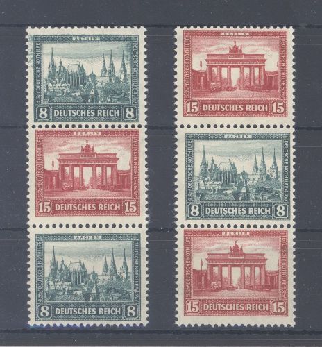 Dt. Reich Zusammendruck Michel Nummer S 77 und S 79 **