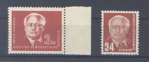 DDR, kleiner Spezialposten aus Pieck 1951 **, geprüft BPP