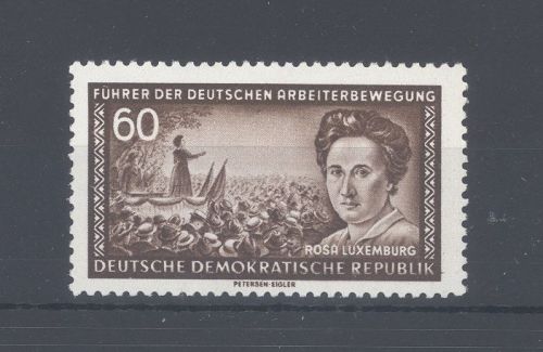 DDR Michel Nummer 478 XI, 60 Pfg. Freimarke 1955 **, geprüft BPP