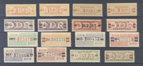 DDR Dienst B Michel Nummer 16/31 **