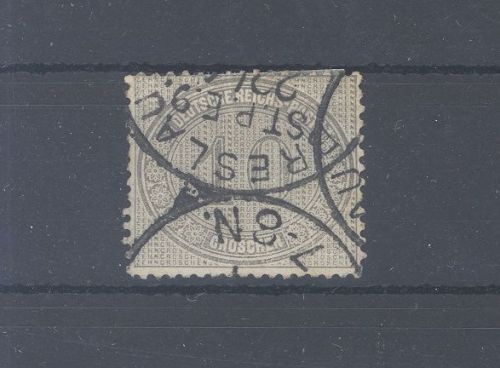 Dt. Reich Michel Nummer 12, 10 Gr. Innendienst 1872 gestempelt