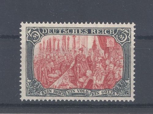 Dt. Reich Michel Nummer 97 A II, 5 Mark Freimarke 1915 **