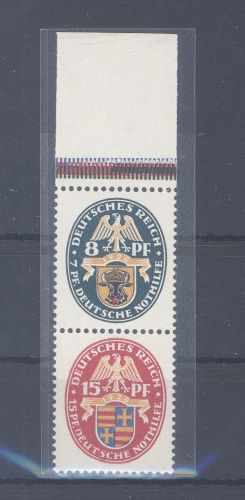 Dt. Reich Zusammendruck Michel Nummer S 50 L 1 **