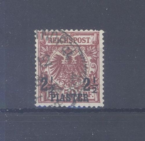 Deutsche Post Türkei Michel Nummer 10a gestempelt, geprüft BPP