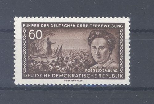 DDR Michel Nummer 478 XI, 60 Pfg. Freimarke 1955 **, geprüft BPP