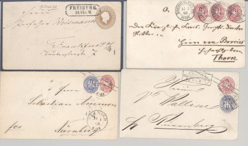 Preußen, interessanter Posten GA bestehend aus 12 meist versch. GA