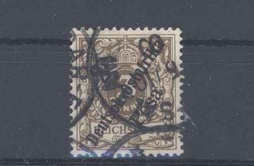 Dt. Kolonien Ostafrika Michel Nr. 6d, 3 Pfg. 1896 gestempelt, gp. BPP