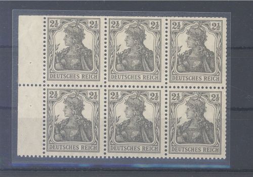 Dt. Reich, Heftchenblatt Michel Nummer 10 A, Germania 1916 **