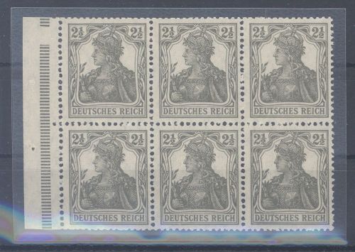 Dt. Reich, Heftchenblatt Michel Nummer 10 B, Germania 1916 **