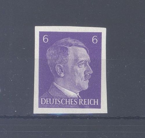 Dt. Reich Michel Nr. 785 P, 6 Pfg. 1943-44 Probedruck *, geprüft BPP