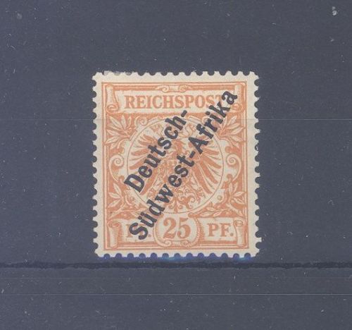 Dt. Kolonien DSWA Michel Nummer I PF II, 50 Pfg. 1897 ungebraucht *