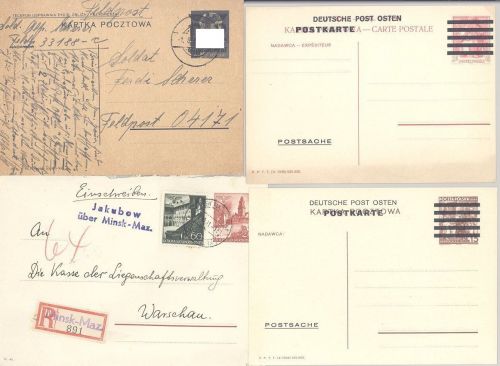 Dt. Besetzung 2. WK Generalgouvernement, interessanter GA Posten
