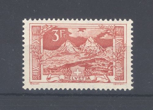 Schweiz Michel Nummer 142, Landschaft 1918 **