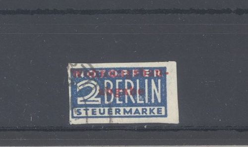 Franz. Zone Württemberg Notopfermarke Michel Nummer 1 gestempelt